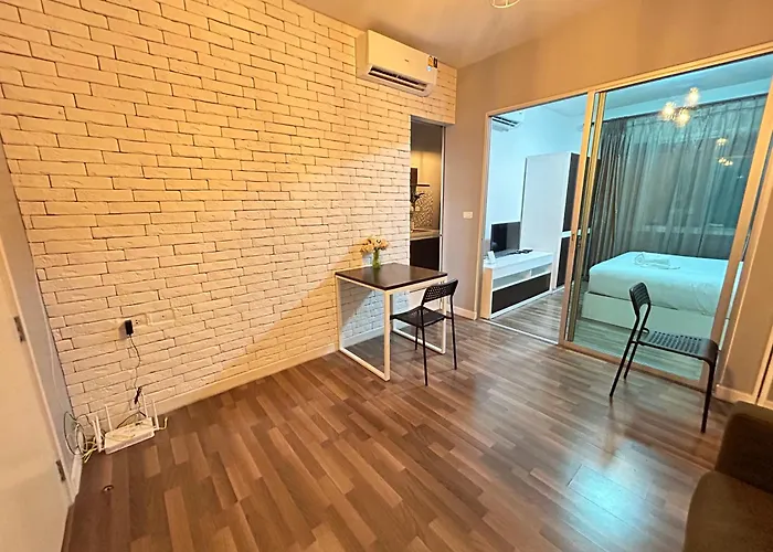 Apartamento Secret Homey ห้องลับโฮมมี่ รับกุญแจที่ Pick Up Key At Comfy